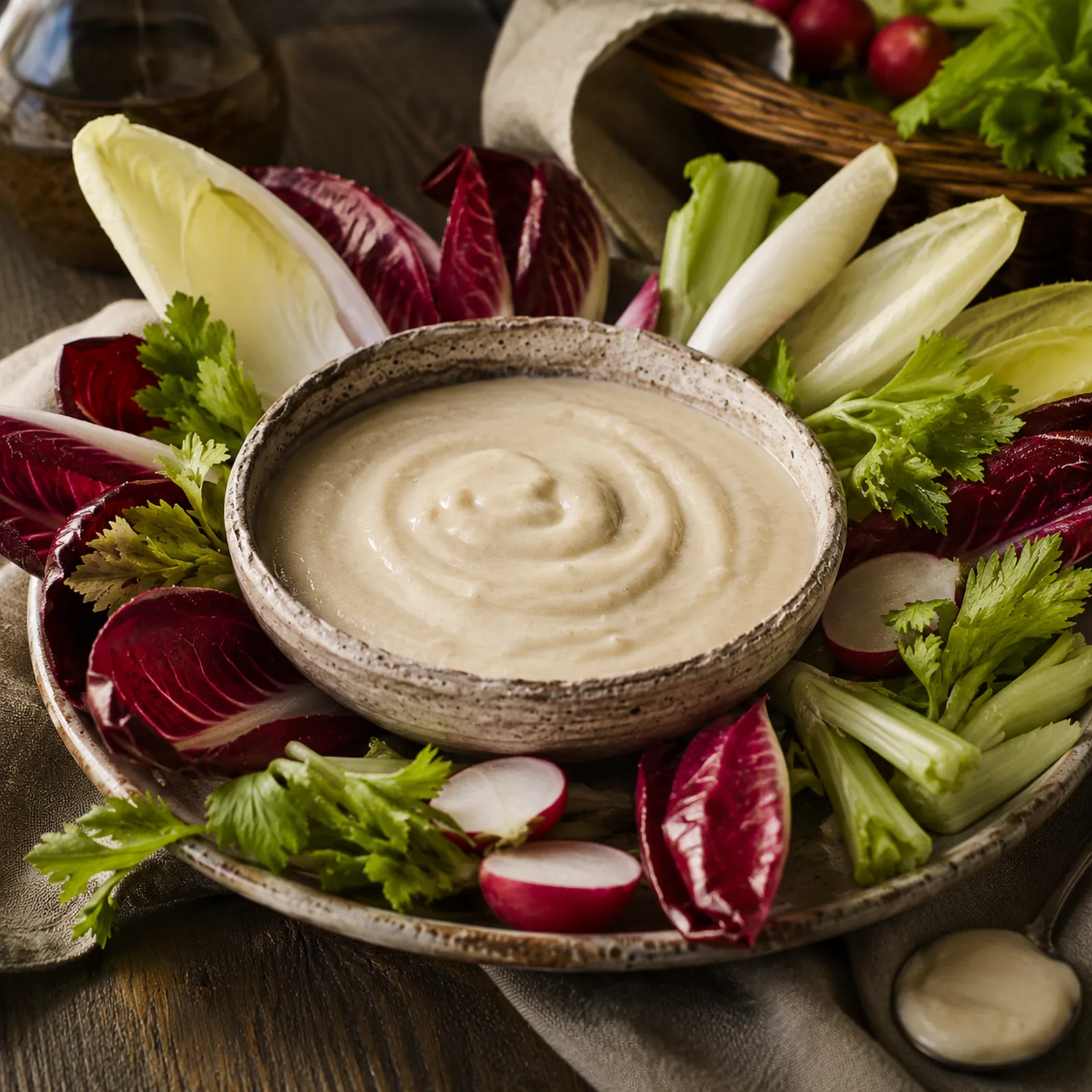 Bagna càuda, Piedmontese warm anchovy and garlic dipping sauce