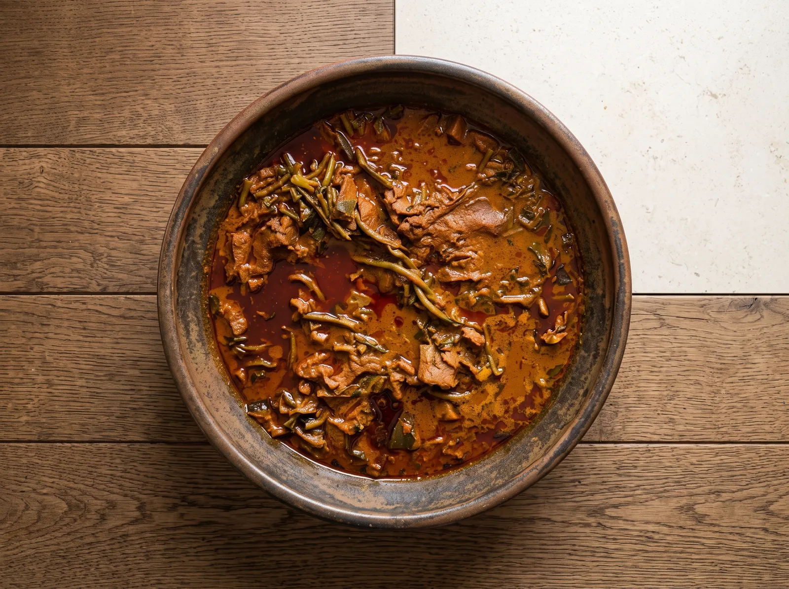 Bouillon d’awara — posluženo u činiji