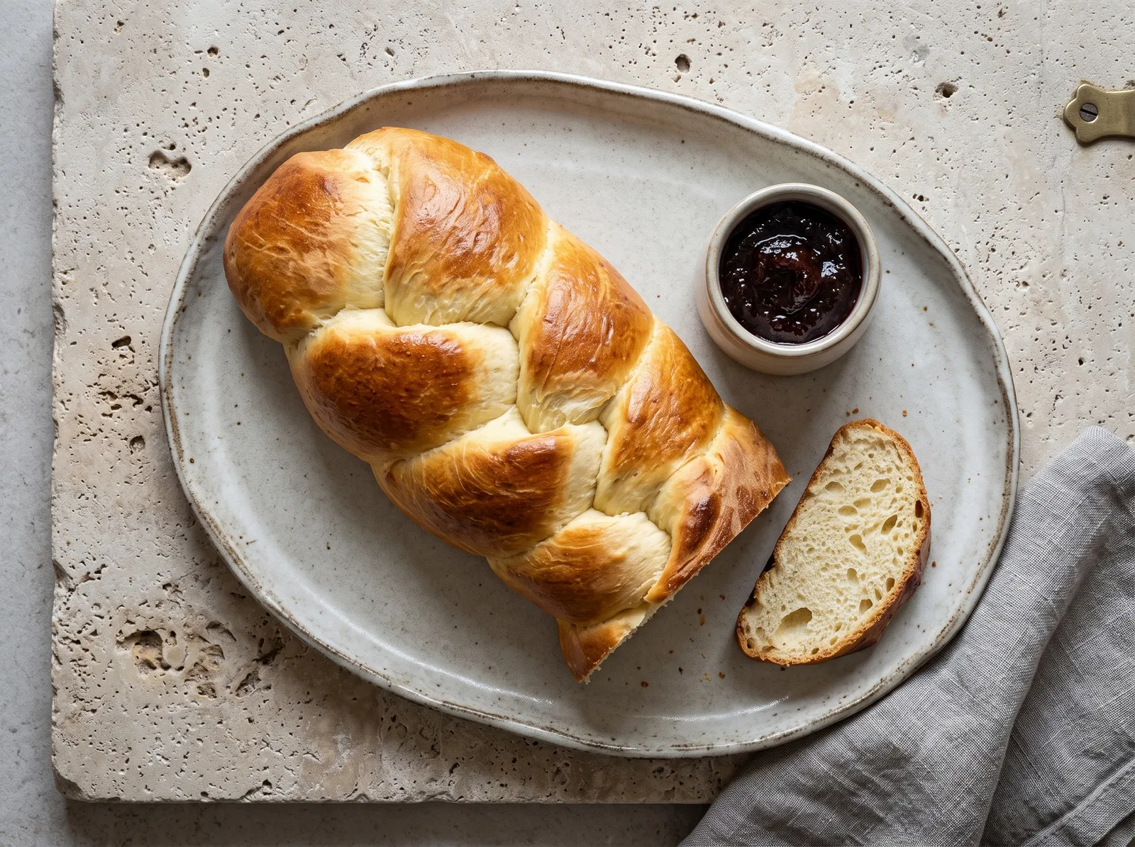 Brioche vendéenne — auf einem Abkühlgitter