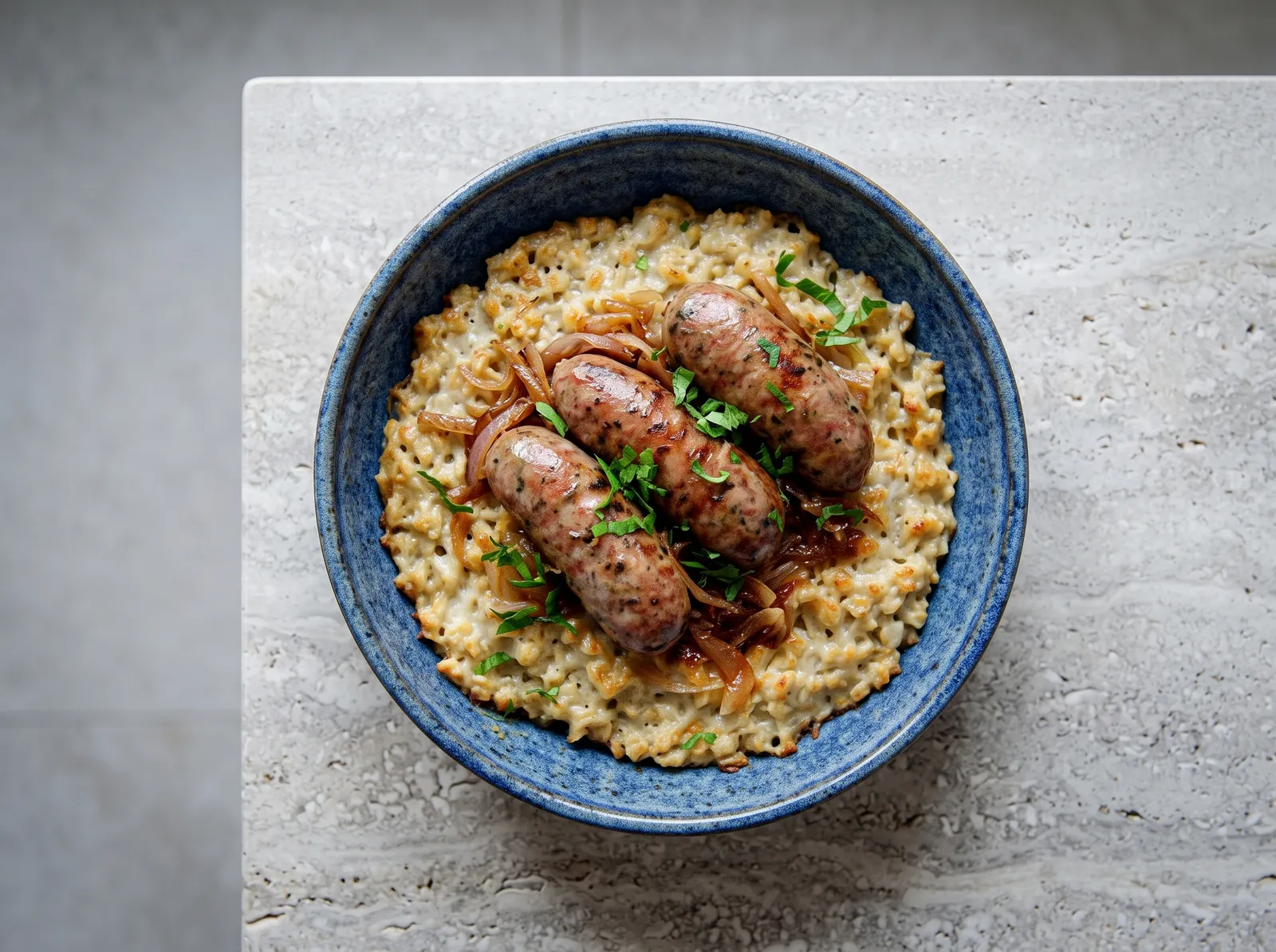 Diots au vin blanc — in einer Pfanne gezeigt