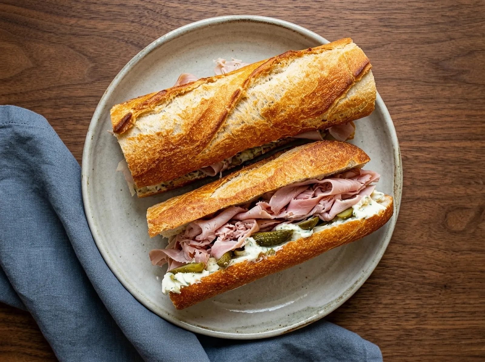 Jambon-beurre:近距离特写